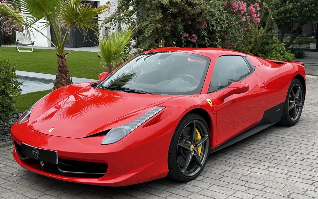 Ferrari 458 Spider 570 ch