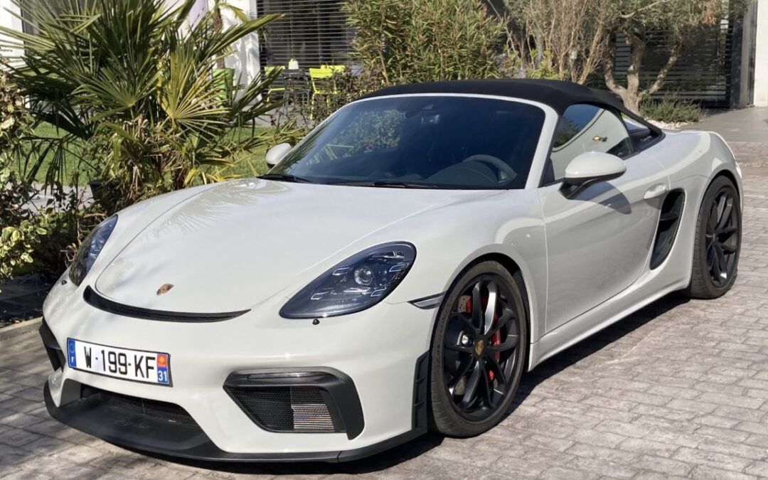 Porsche 718 Boxster Spyder 420 ch